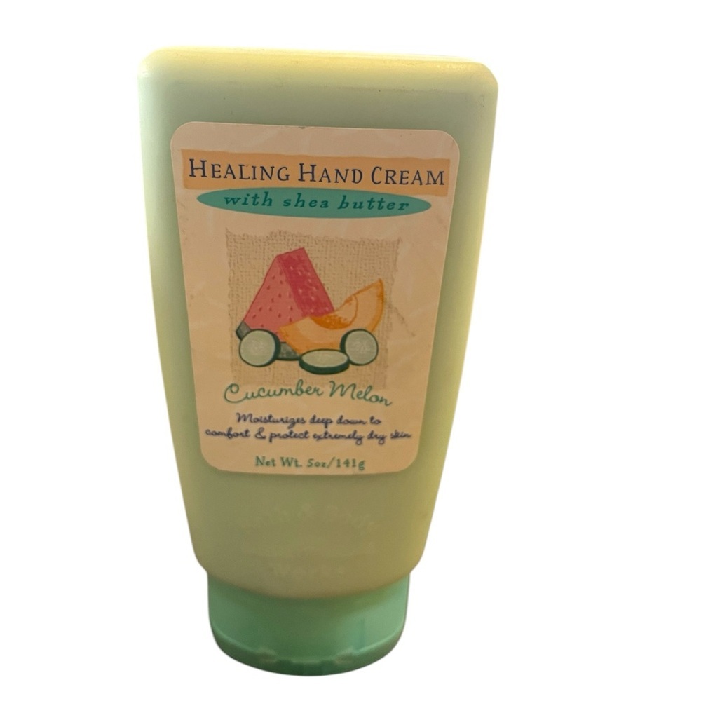 Vintage Bath & Body Works Cucumber Melon Healing Hand Cream HTF Discontinued